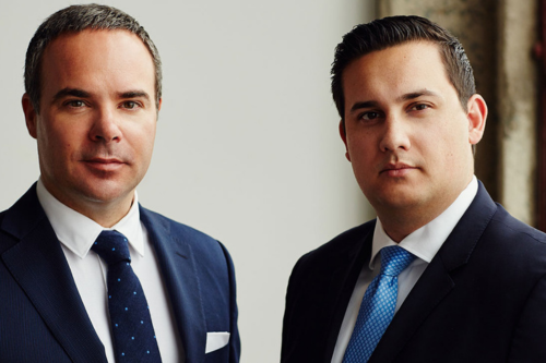 Robert J. Girard with partner