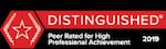 Peer rated for high professional achivement