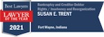 Best Lawyer of the year-Susan E. Trent 2021