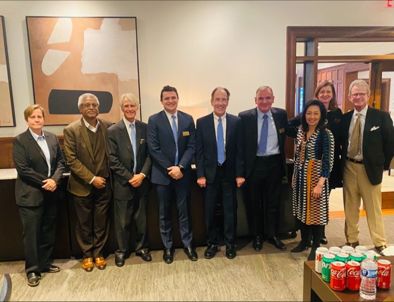 Jeffrey N. Gaba with legal team