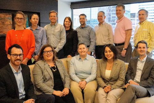 Kenneth S. Antell with team