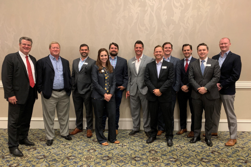 Steven W. Dimitt with legal team
