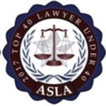 ASLA Top 2017 40 lawyer under 40