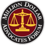 Million Dollar Advocates Forum Badges