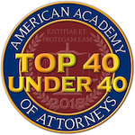 top 40 under 40 american academy of attorneys