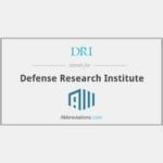Defense Research Institute (DRI)