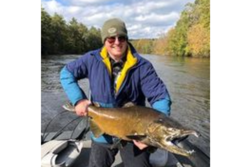 Matthew Bates fishing