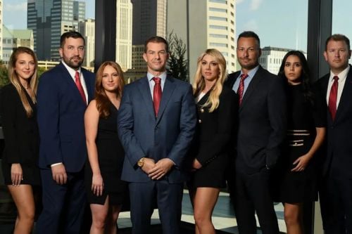 Brian D. Joslyn with team