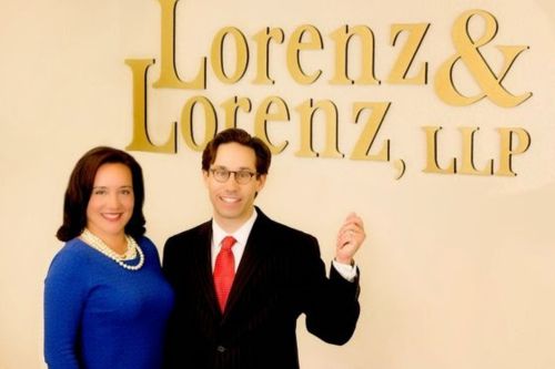 Lesley Lorenz with team