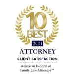 10_BEST_Attorney_Client_Satisfaction_AIFLA_2021
