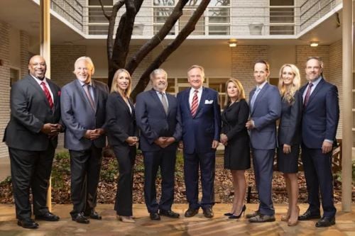 Donald F. Samuel with team