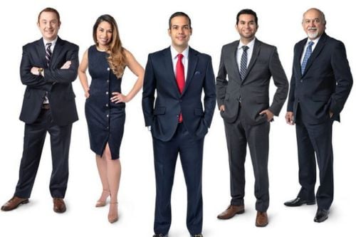 George Salinas with team