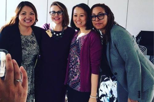 LINDA S. FANG with team