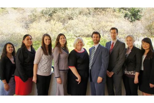 Lynne Feldman with team