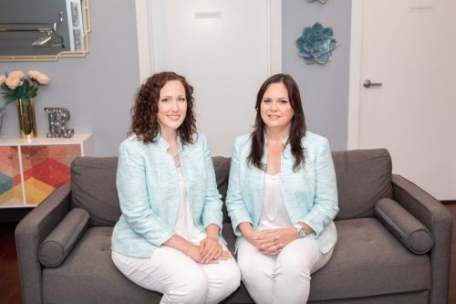 Tabitha Villarrubia with colleague
