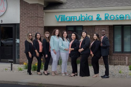 Tabitha Villarrubia with her team