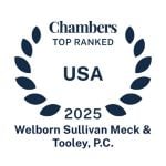 Chambers Top Ranked USA Welborn Sullivan Meck & Tooley
