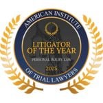 Litigator of the Year-Personal Injury Law-american institute of trial lawyers 2025