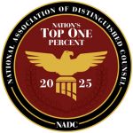 Nation's Top One Percent Lawyers-NADC2025