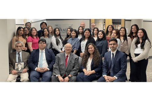 Barry L. Frager with team