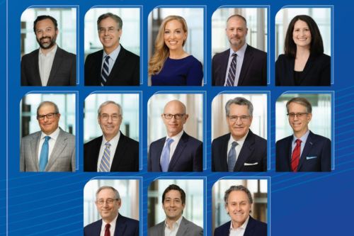 Howard J. Rubin with team