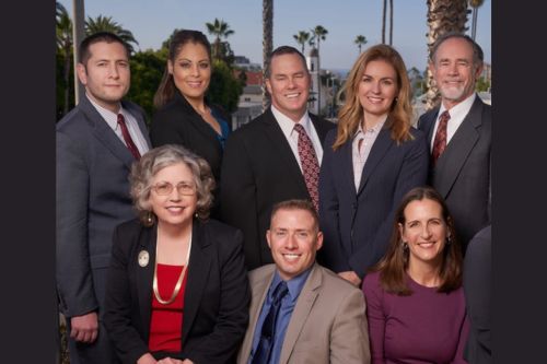 Michael L. Klein With Team