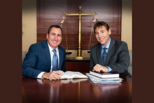 Paul S. Rosenberg With Colleague
