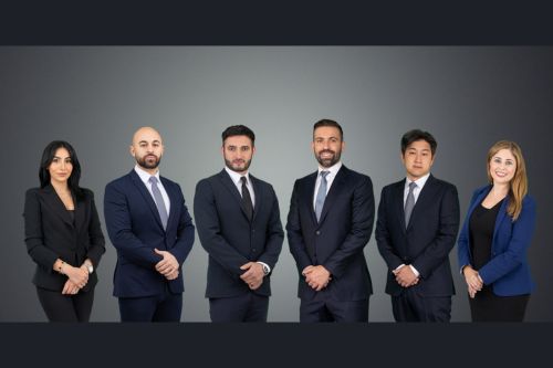 Jack Bazerkanian With Team