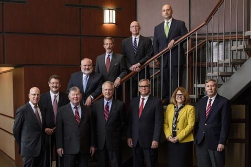 Russell S. Warner With Team
