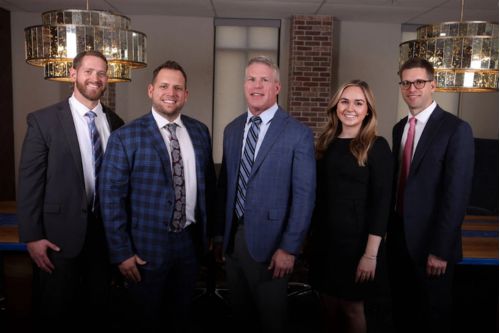 John Griffith with team