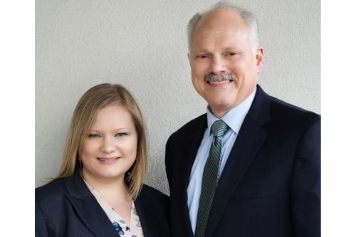 Marc A. Bateman With His Colleague