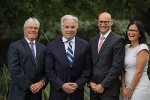 Robert H. Taff With Team