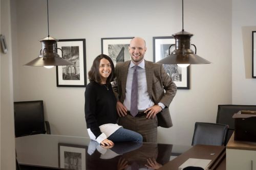 Dan Brill With Partner
