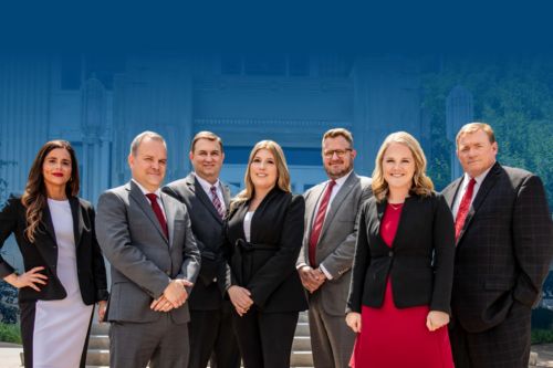 Kristin Josephs with Her Colleagues