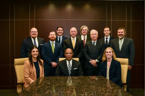 Lee H. Ayres With Team