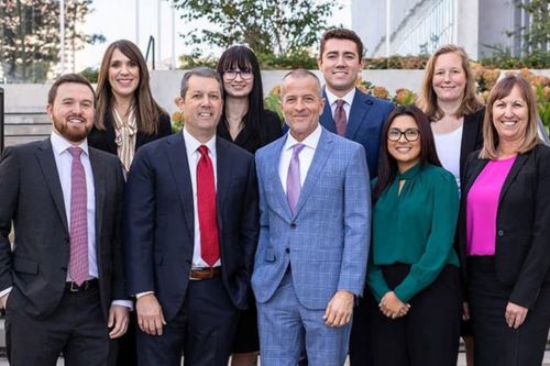 Peter A. Law with team