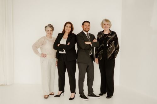 Anita M. Sanchez With Team