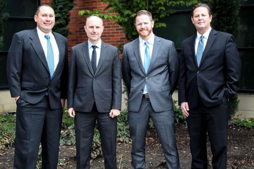 Peter Tovey With Colleagues