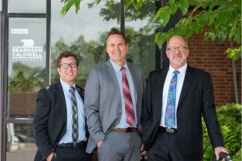Brad H. Bearnson With Team