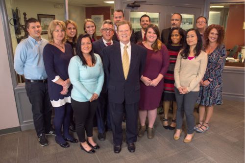 Lori L. Szathmary With Team