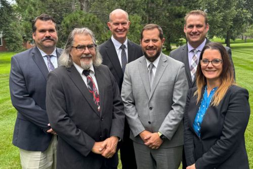 Stephen L. Heller With Team