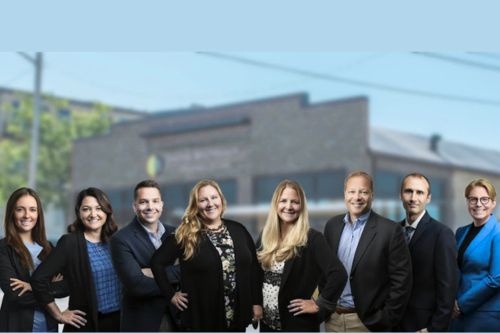 Michelle L. Birschbach With Team