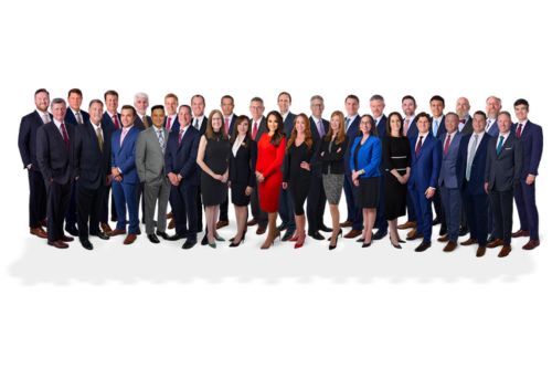Randall O. Sorrels with team