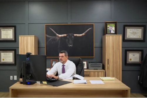 Tommy Hastings in office