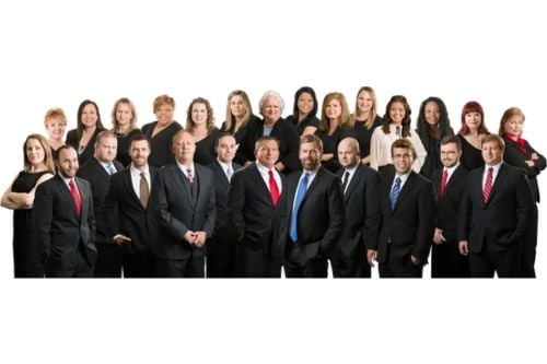 Michael D. Brock With Team
