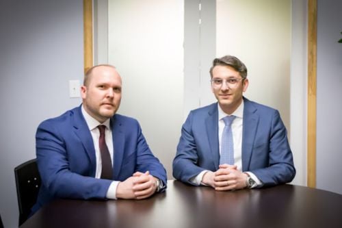 Aaron Elinoff With Partner