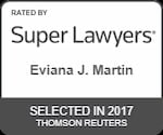Eviana J. Martin super lawyers - thompson returns - 2017