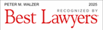 Best Lawyer 2025 Peter M. Walzer