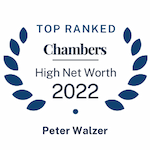 Chambers high net woth 2022 Peter M. Walzer