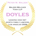 Leading High Net Worth Family Lawyer 2024 Peter M. Walzer